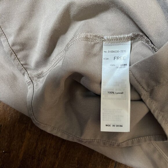 Moussy Womens Rayon Button Down Collared Blouse Shirt Oversized Long Sleeve OSFM - Picture 6 of 6